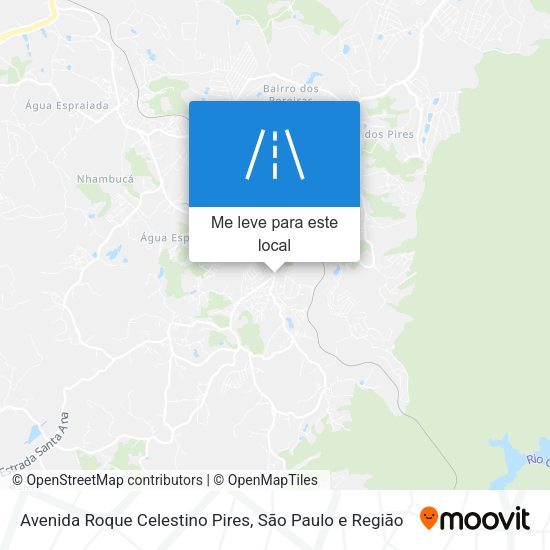 Avenida Roque Celestino Pires mapa
