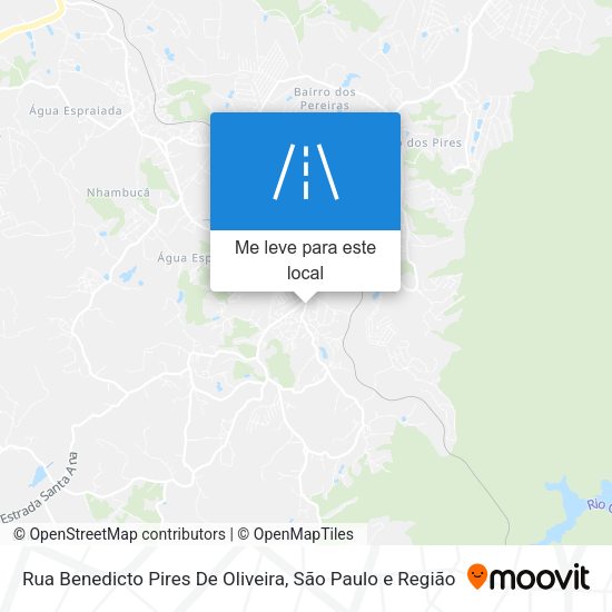 Rua Benedicto Pires De Oliveira mapa