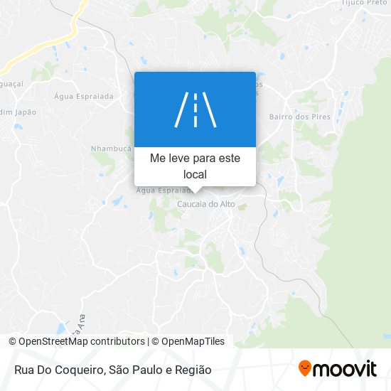 Rua Do Coqueiro mapa