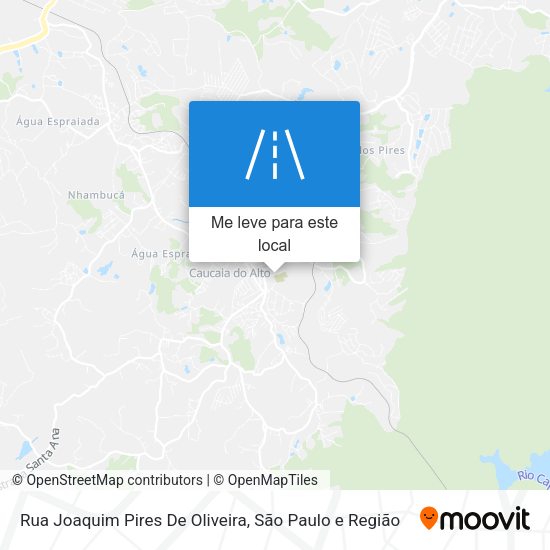 Rua Joaquim Pires De Oliveira mapa