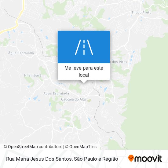 Rua Maria Jesus Dos Santos mapa