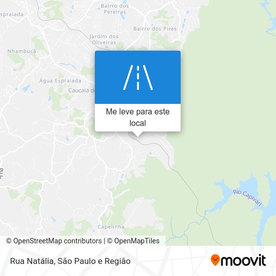 Rua Natália mapa