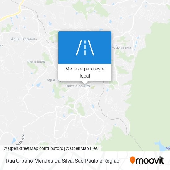 Rua Urbano Mendes Da Silva mapa