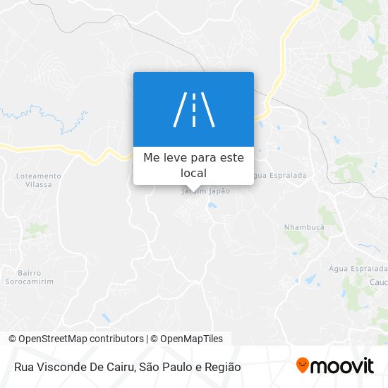 Rua Visconde De Cairu mapa