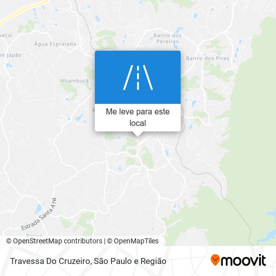 Travessa Do Cruzeiro mapa