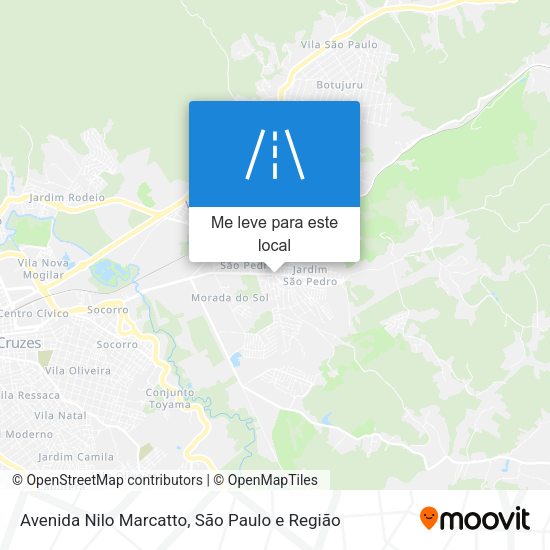 Avenida Nilo Marcatto mapa