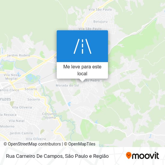 Rua Carneiro De Campos mapa