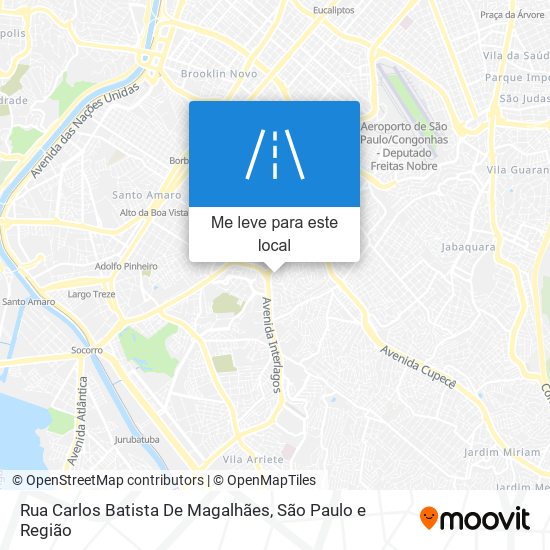 Rua Carlos Batista De Magalhães mapa