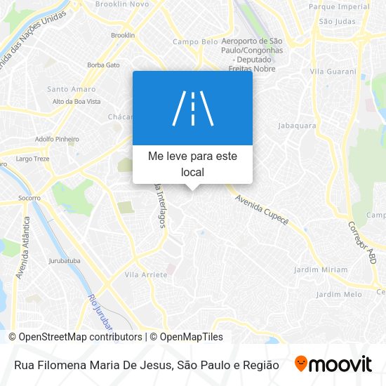Rua Filomena Maria De Jesus mapa