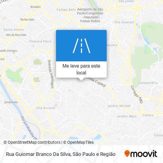 Rua Guiomar Branco Da Silva mapa