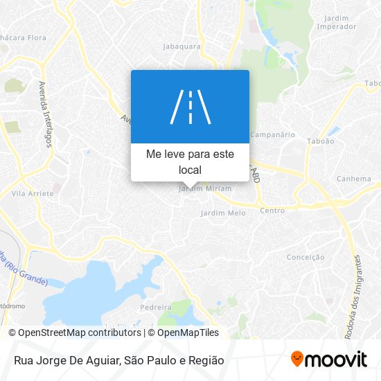 Rua Jorge De Aguiar mapa