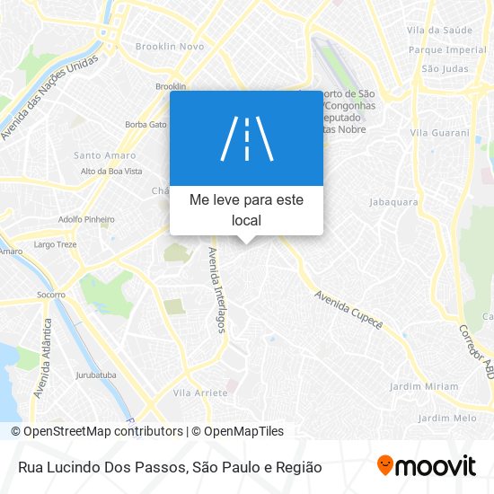 Rua Lucindo Dos Passos mapa