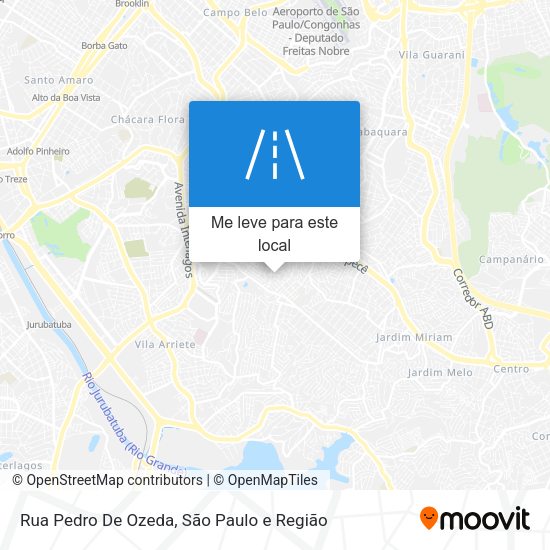 Rua Pedro De Ozeda mapa