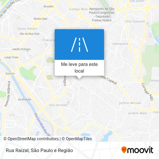 Rua Raizal mapa