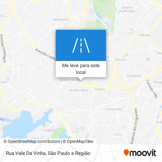 Rua Vale Da Vinha mapa