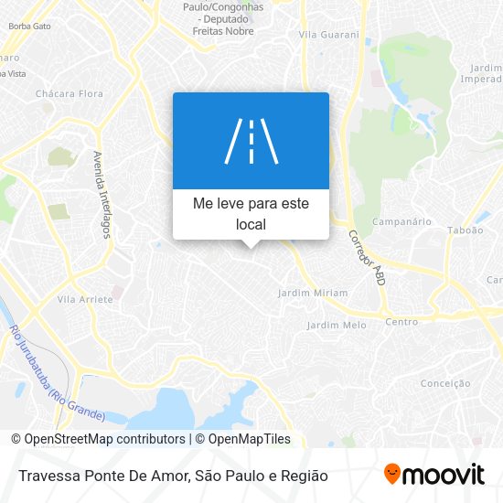 Travessa Ponte De Amor mapa
