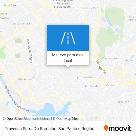 Travessa Serra Do Ramalho mapa