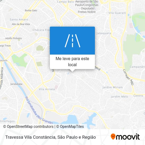 Travessa Vila Constância mapa