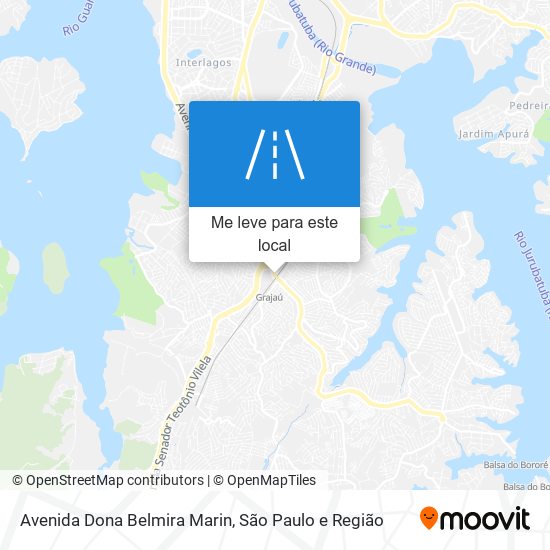 Avenida Dona Belmira Marin mapa