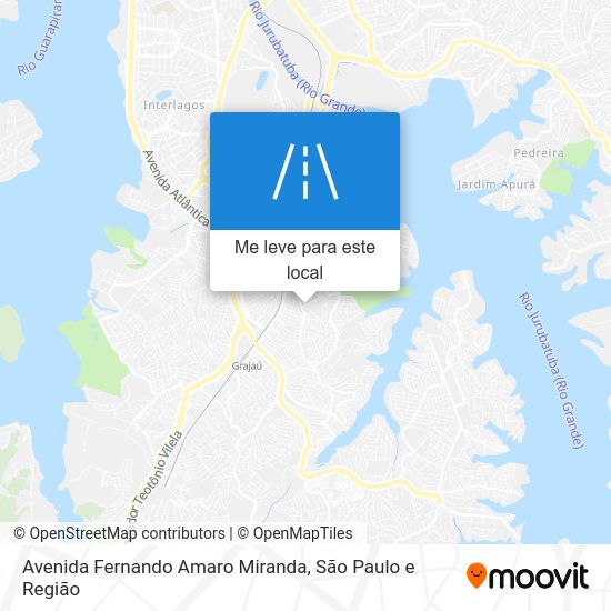 Avenida Fernando Amaro Miranda mapa