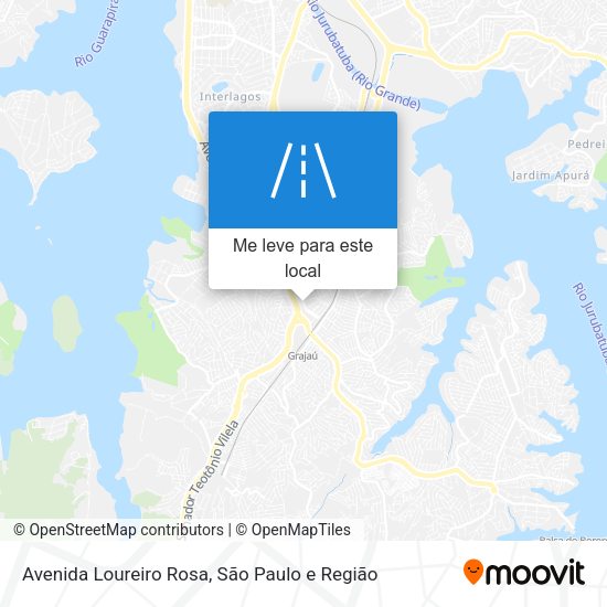 Avenida Loureiro Rosa mapa