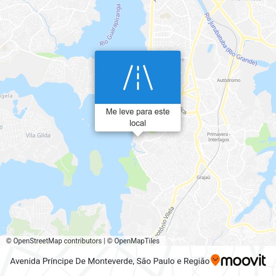Avenida Príncipe De Monteverde mapa