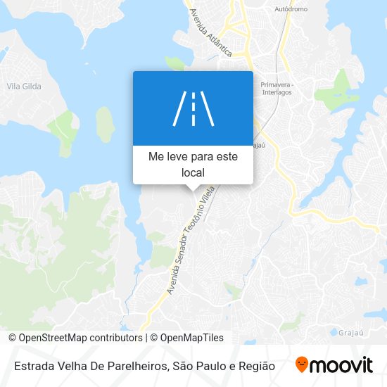 Estrada Velha De Parelheiros mapa