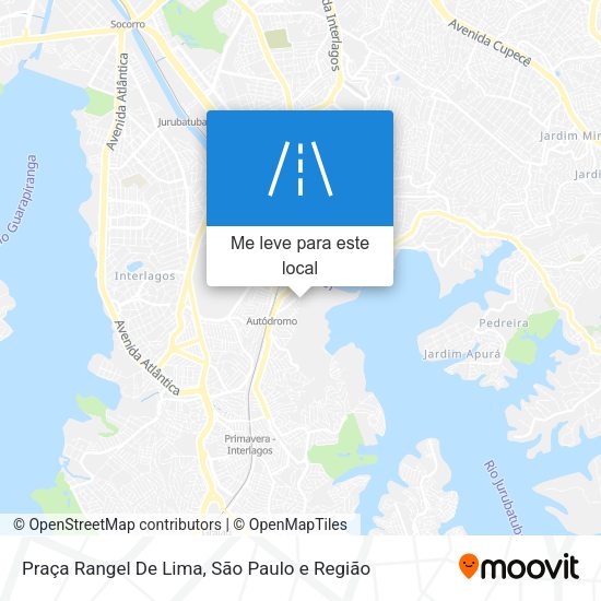 Praça Rangel De Lima mapa