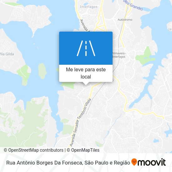 Rua Antônio Borges Da Fonseca mapa