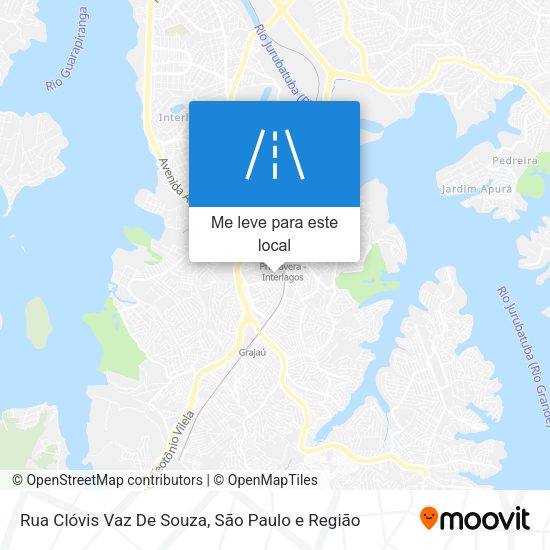 Rua Clóvis Vaz De Souza mapa