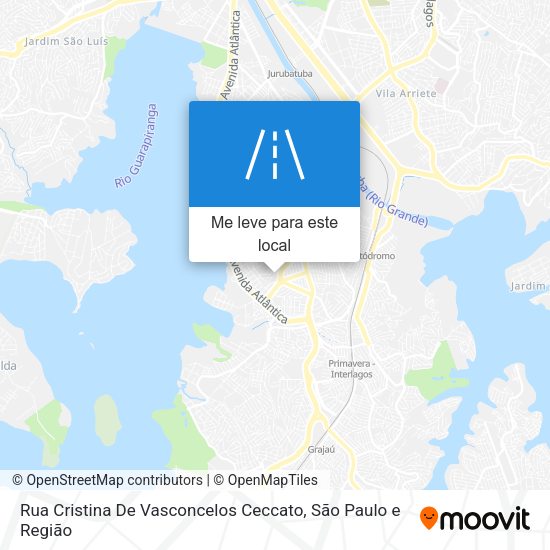 Rua Cristina De Vasconcelos Ceccato mapa