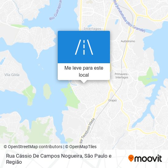 Rua Cássio De Campos Nogueira mapa