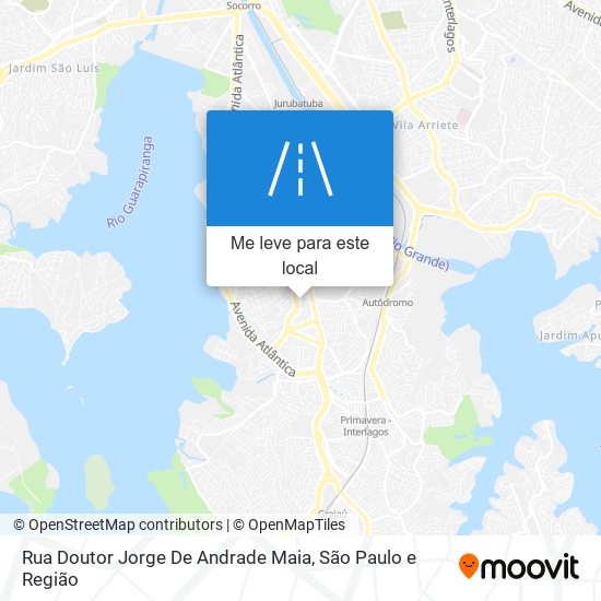 Rua Doutor Jorge De Andrade Maia mapa