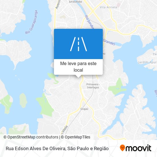 Rua Edson Alves De Oliveira mapa