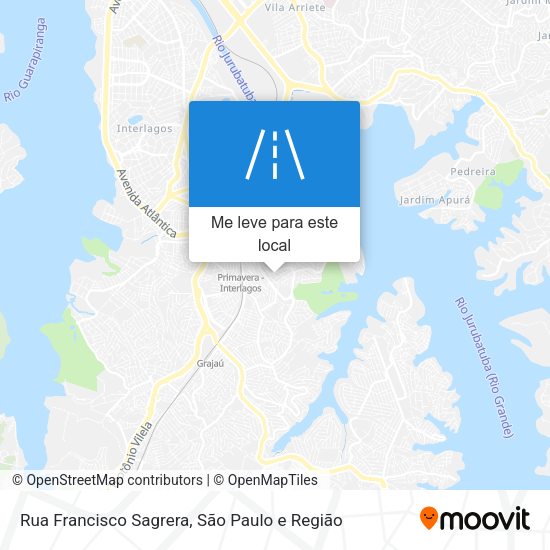 Rua Francisco Sagrera mapa