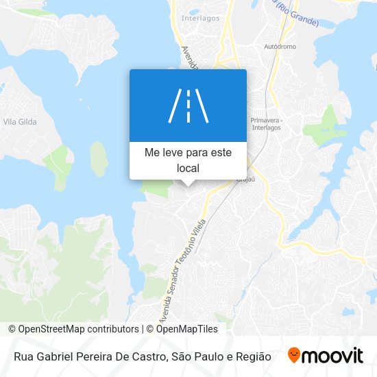 Rua Gabriel Pereira De Castro mapa