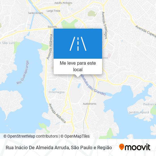 Rua Inácio De Almeida Arruda mapa