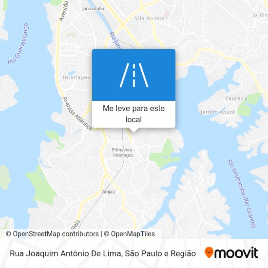 Rua Joaquim Antônio De Lima mapa
