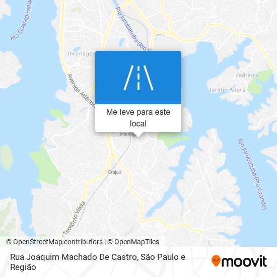 Rua Joaquim Machado De Castro mapa