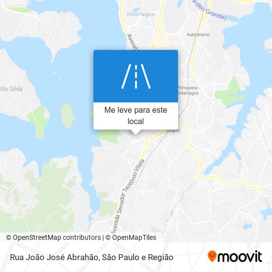 Rua João José Abrahão mapa