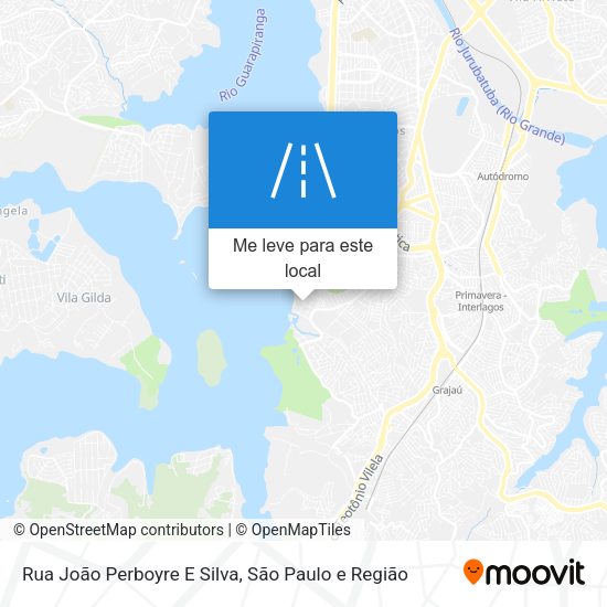Rua João Perboyre E Silva mapa