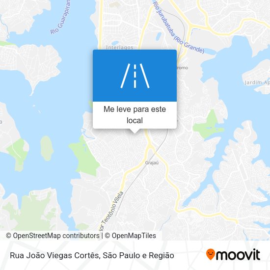 Rua João Viegas Cortês mapa