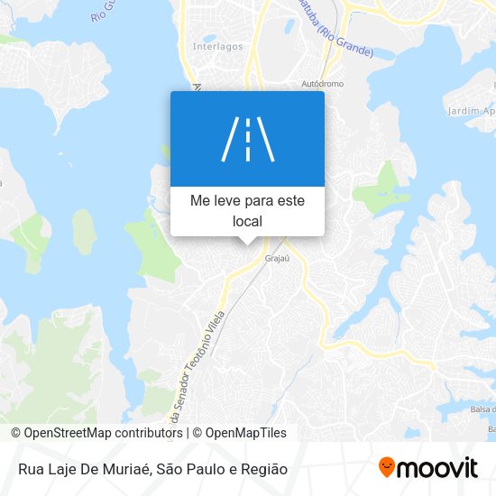 Rua Laje De Muriaé mapa