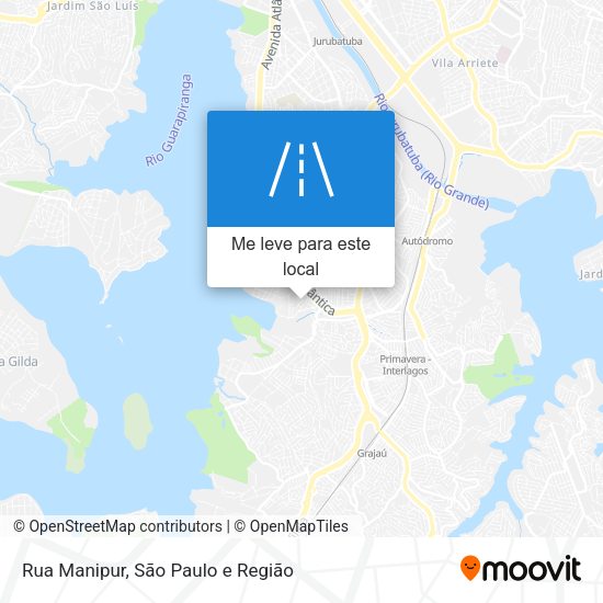 Rua Manipur mapa