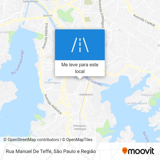 Rua Manuel De Teffé mapa