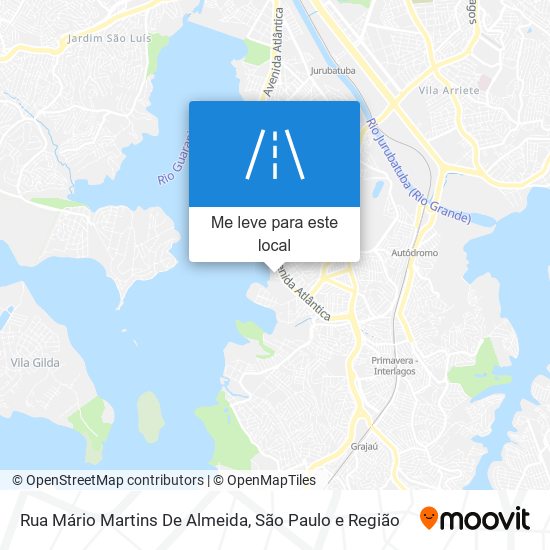 Rua Mário Martins De Almeida mapa