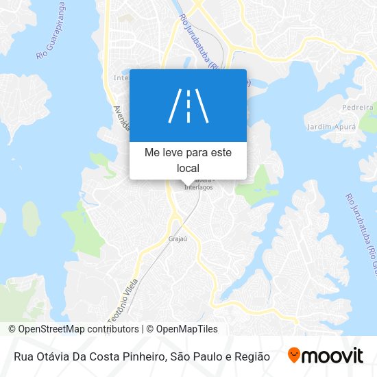 Rua Otávia Da Costa Pinheiro mapa
