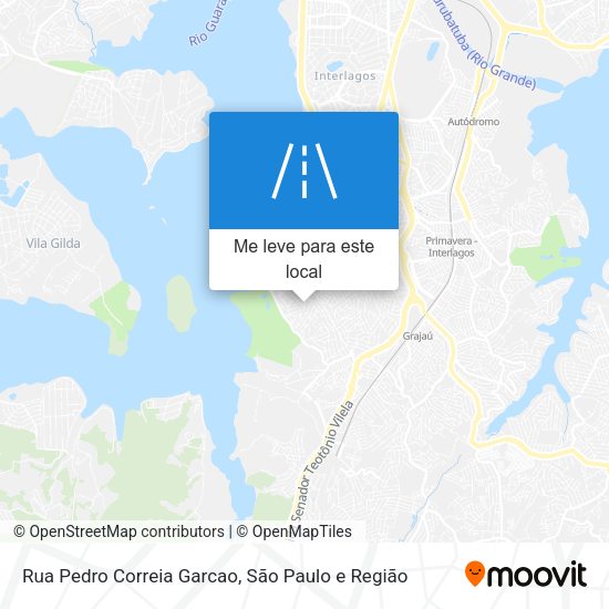 Rua Pedro Correia Garcao mapa