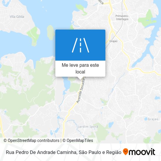 Rua Pedro De Andrade Caminha mapa