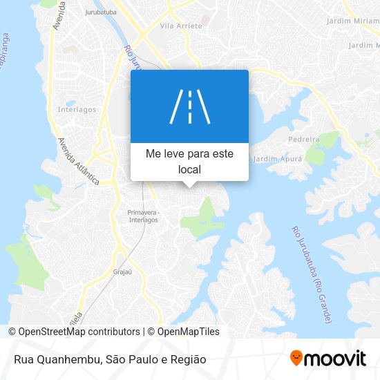 Rua Quanhembu mapa